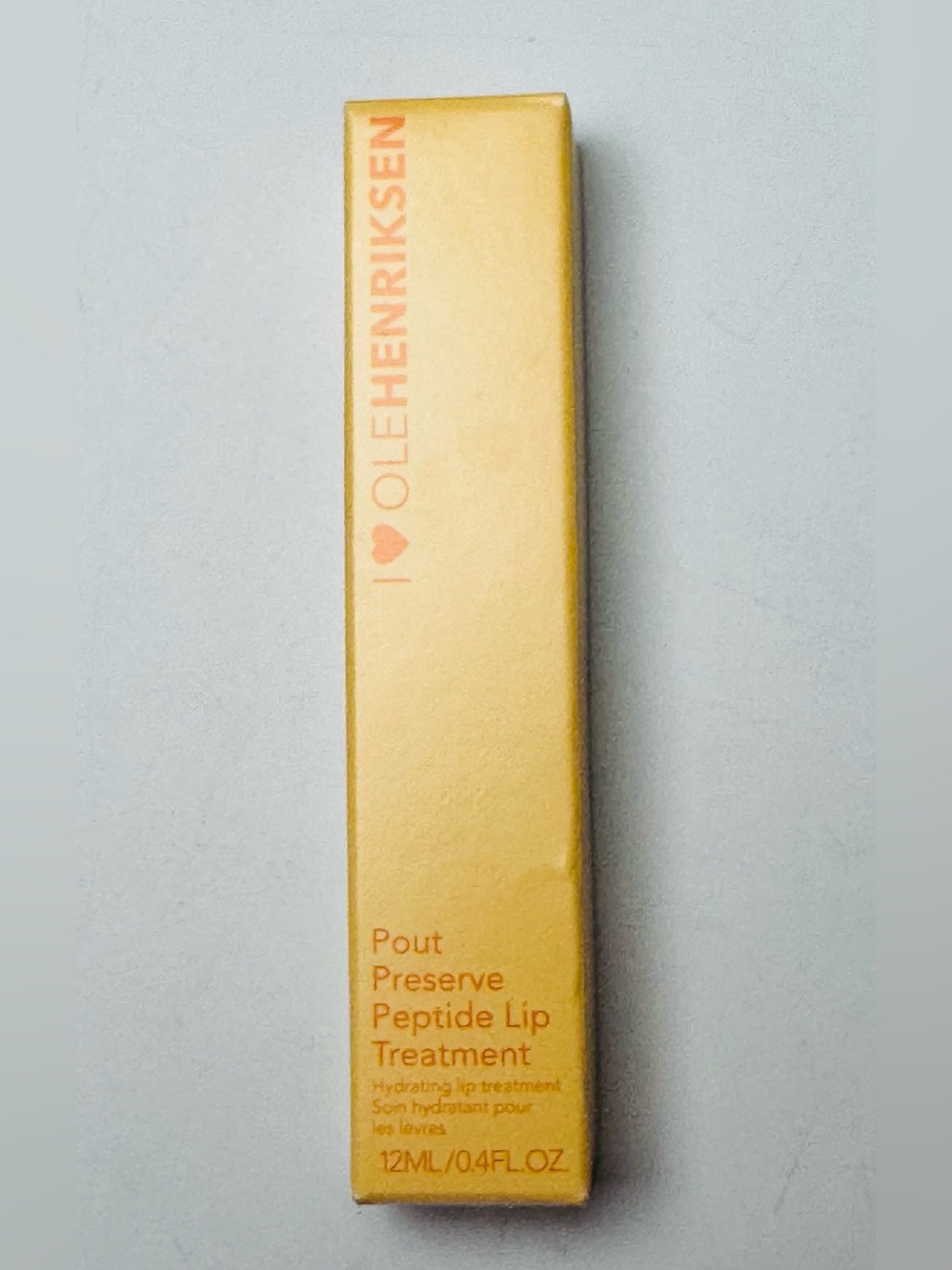 Ole Henriksen Pout Preserve Peptide Lip Treatment Citrus Sunshine 0.4 oz 12mL